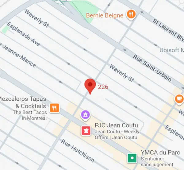 Map preview showing Capucine et Tournesol location